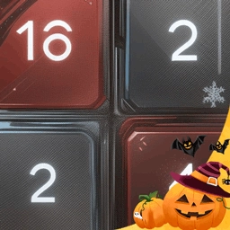 Halloween 2048 MiniGame